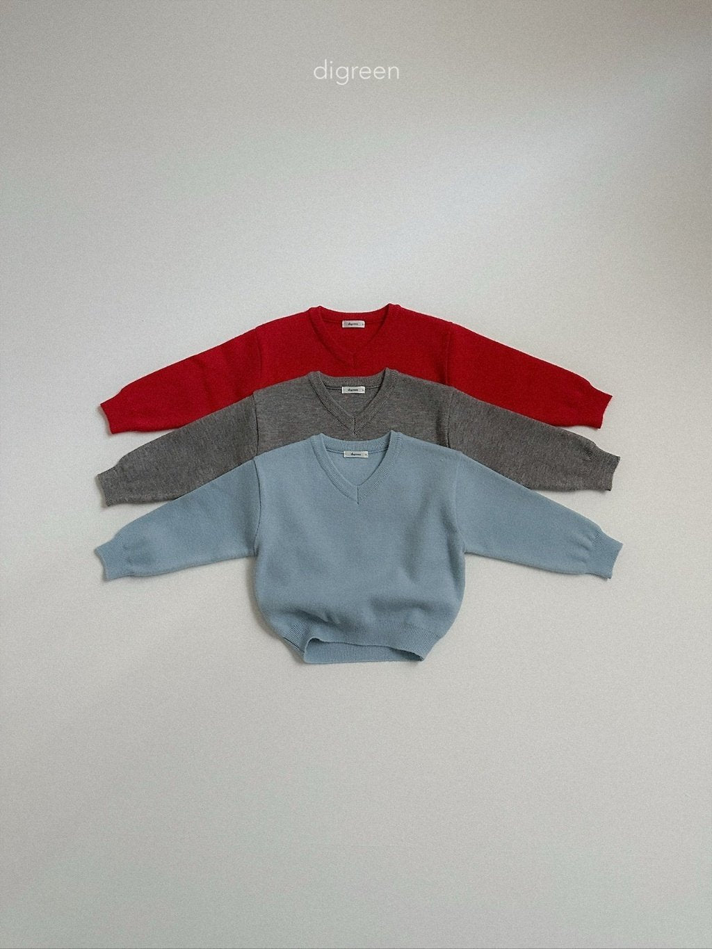 [digreen] Cozy Vneck Knit