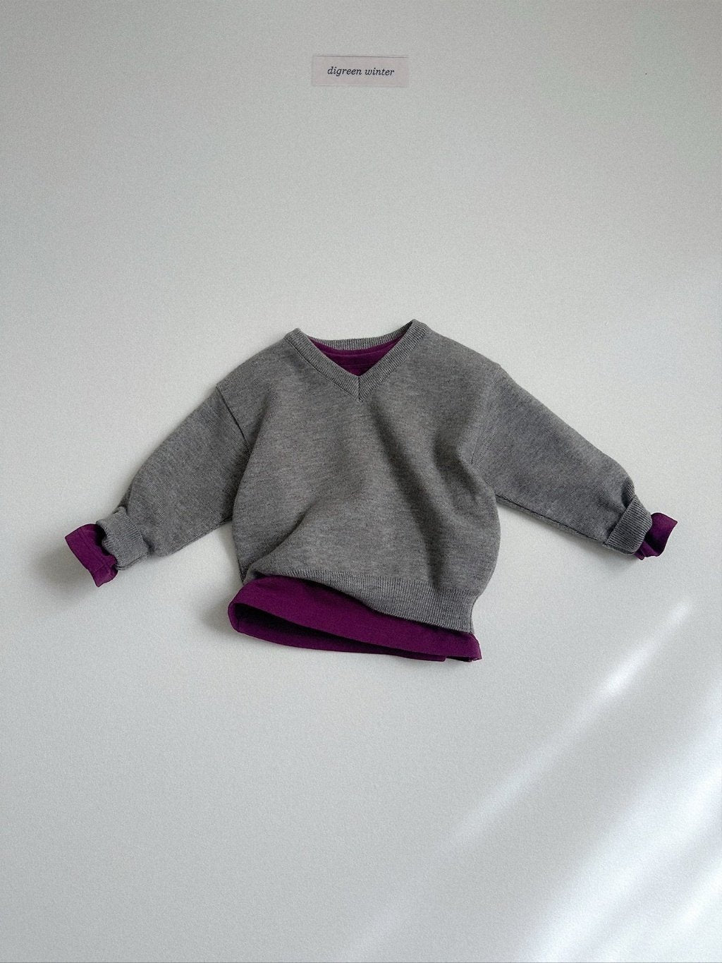 [digreen] Cozy Vneck Knit