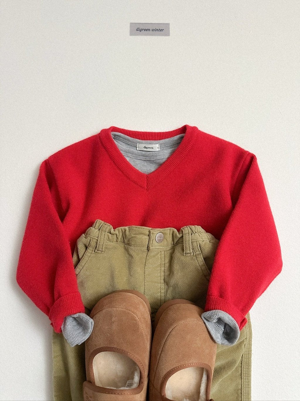 [digreen] Cozy Vneck Knit