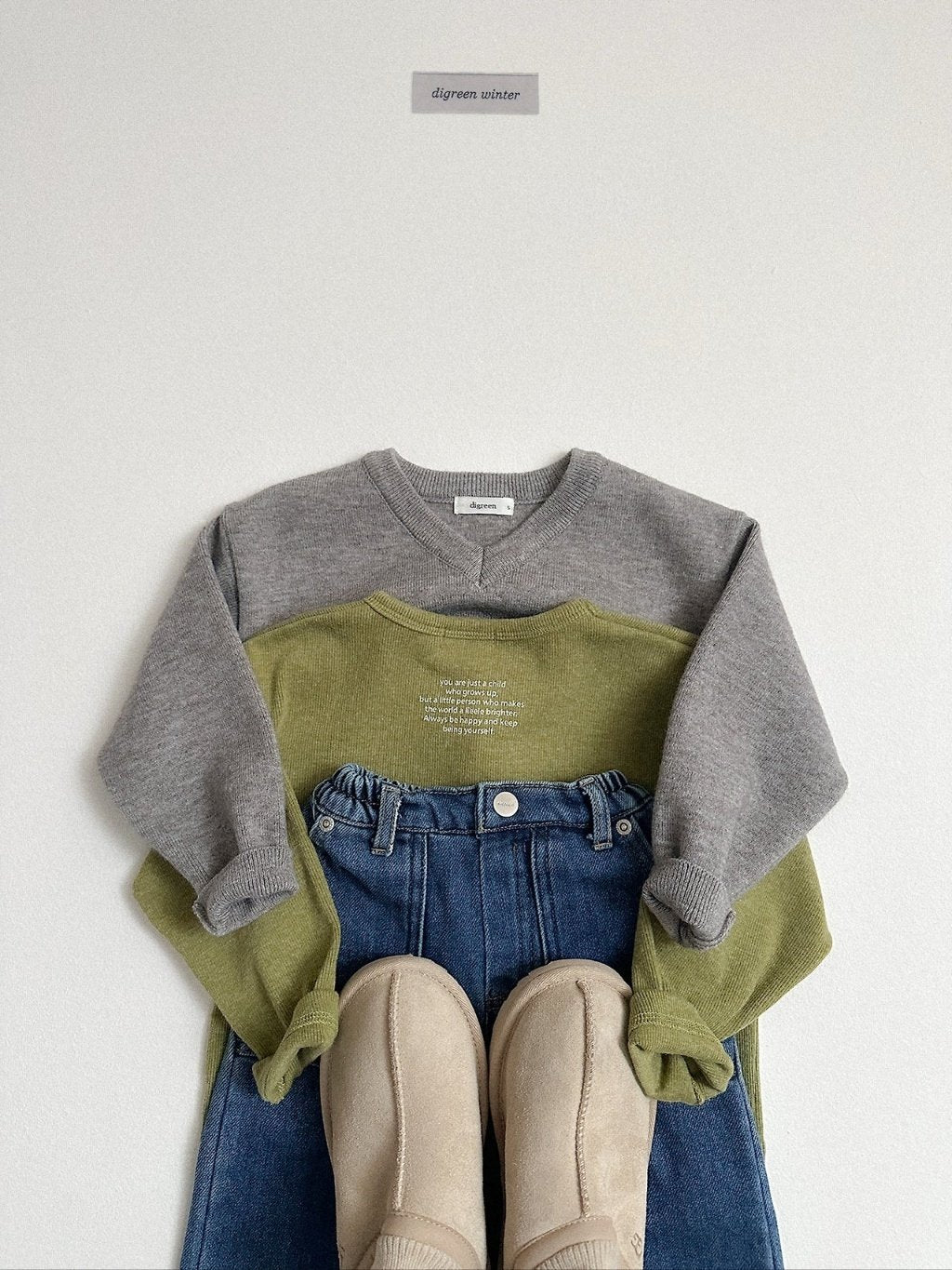 [digreen] Cozy Vneck Knit