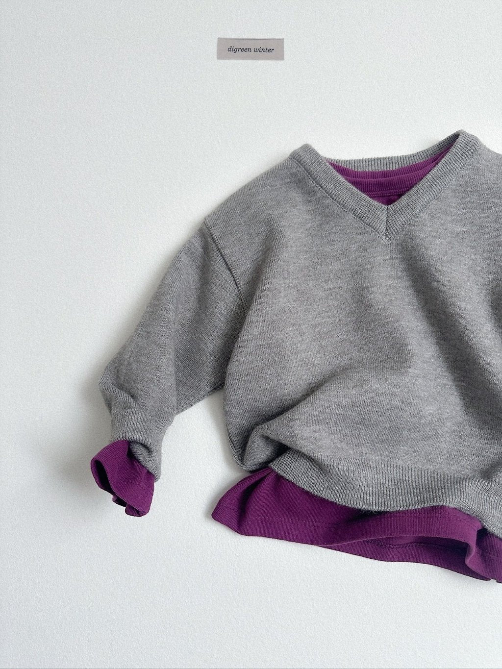 [digreen] Cozy Vneck Knit