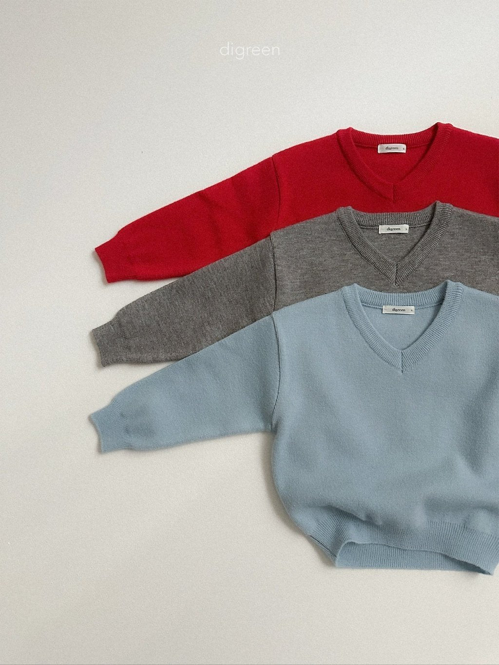 [digreen] Cozy Vneck Knit