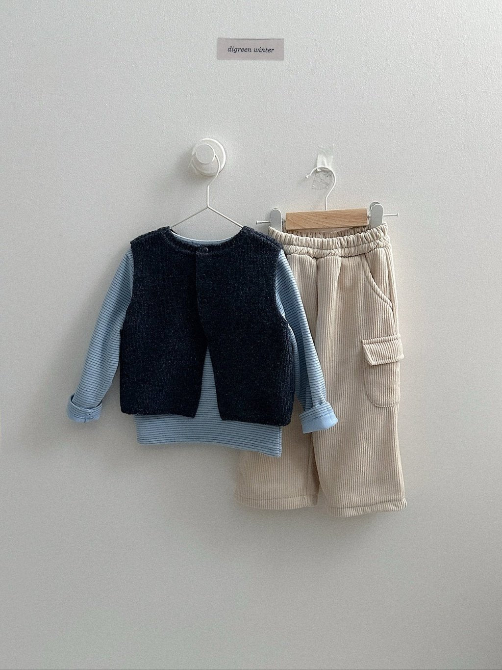 [digreen] Benny Knit Vest