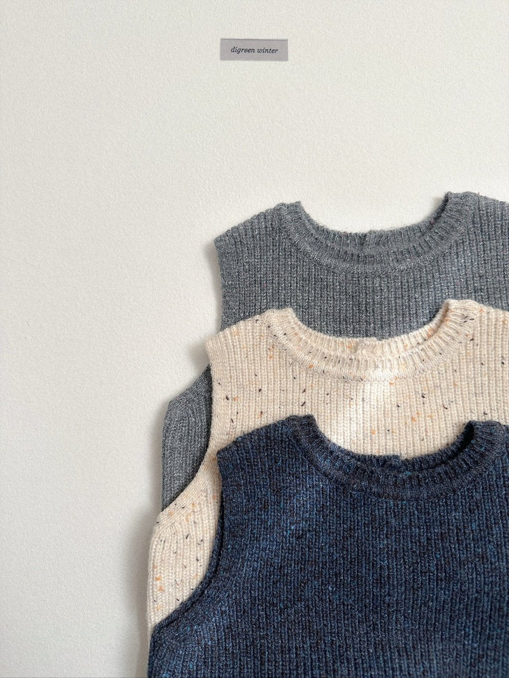 [digreen] Benny Knit Vest