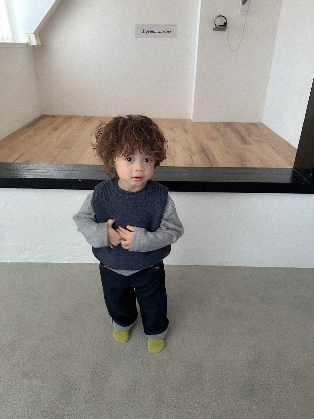 [digreen] Benny Knit Vest