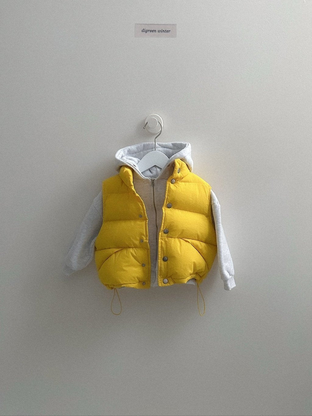 [digreen] Vivid Padded Vest