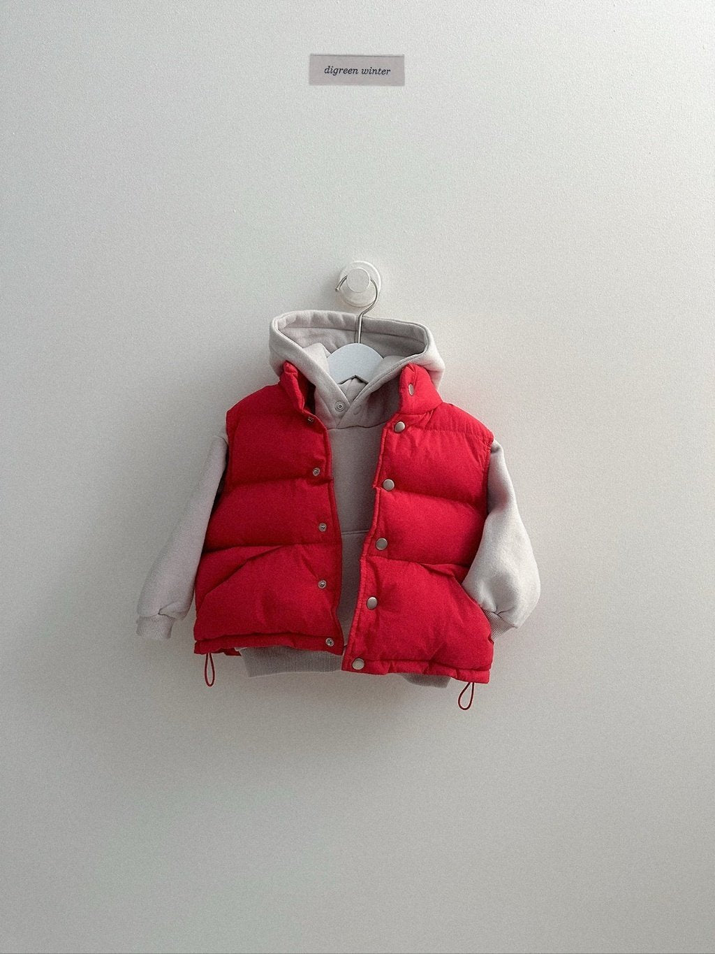 [digreen] Vivid Padded Vest