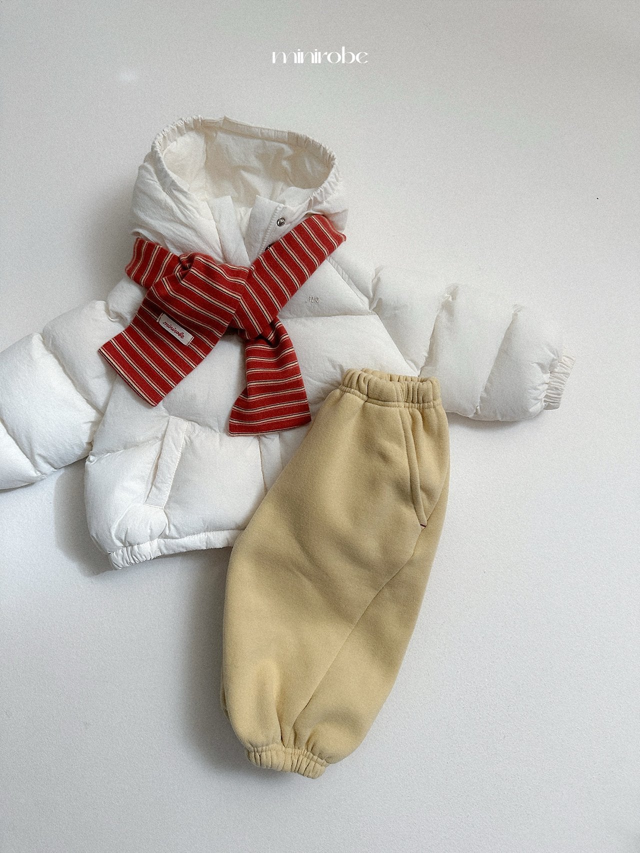 [minirobe] Barrel jogger pants
