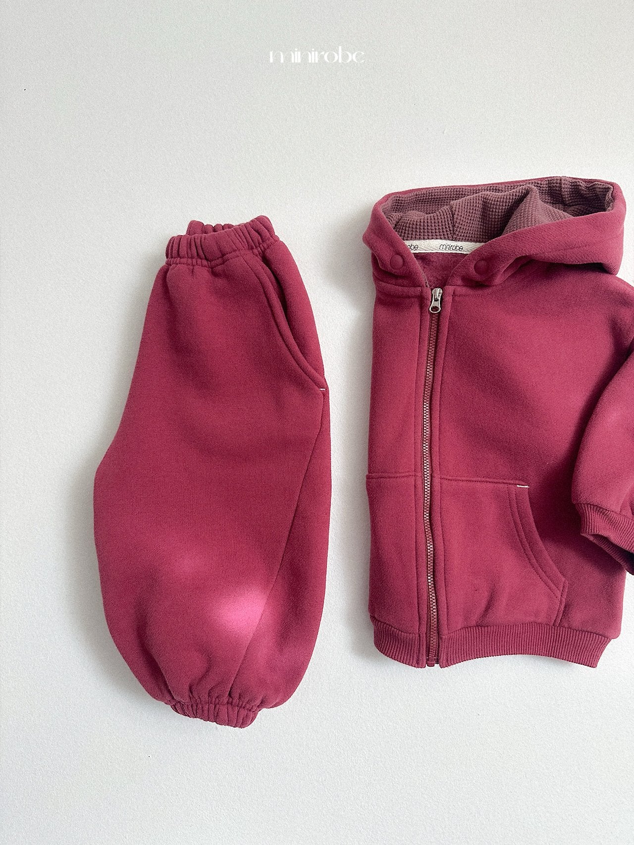[minirobe] Barrel jogger pants