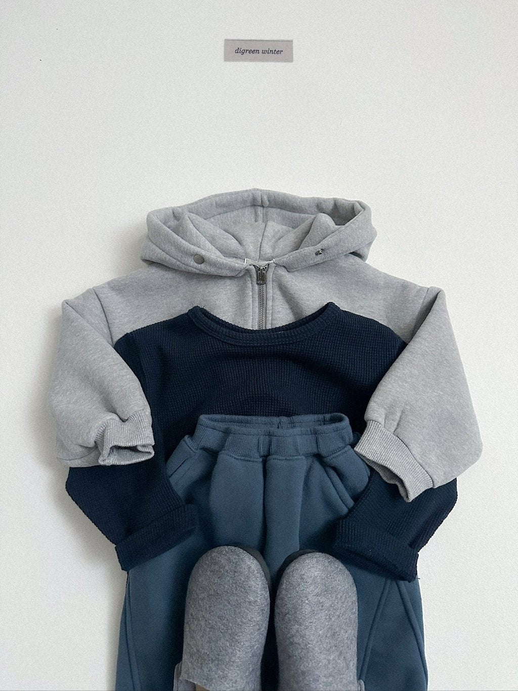 [digreen] Caramel Zipup Hoodie
