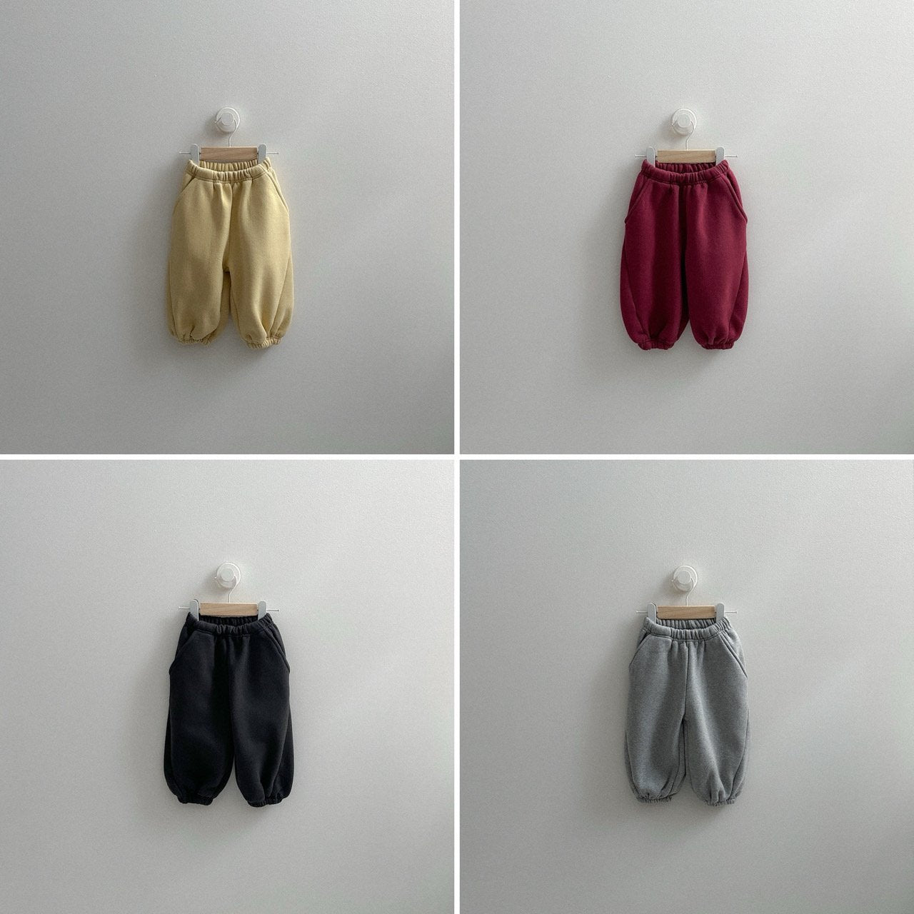 [minirobe] Barrel jogger pants