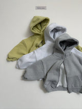 [digreen] Caramel Zipup Hoodie