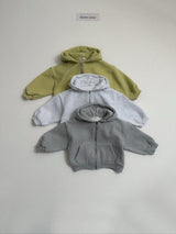 [digreen] Caramel Zipup Hoodie
