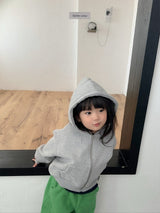 [digreen] Caramel Zipup Hoodie