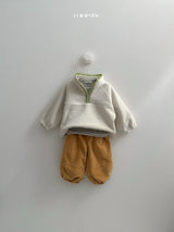 [minirobe] Winter peach jogger pants