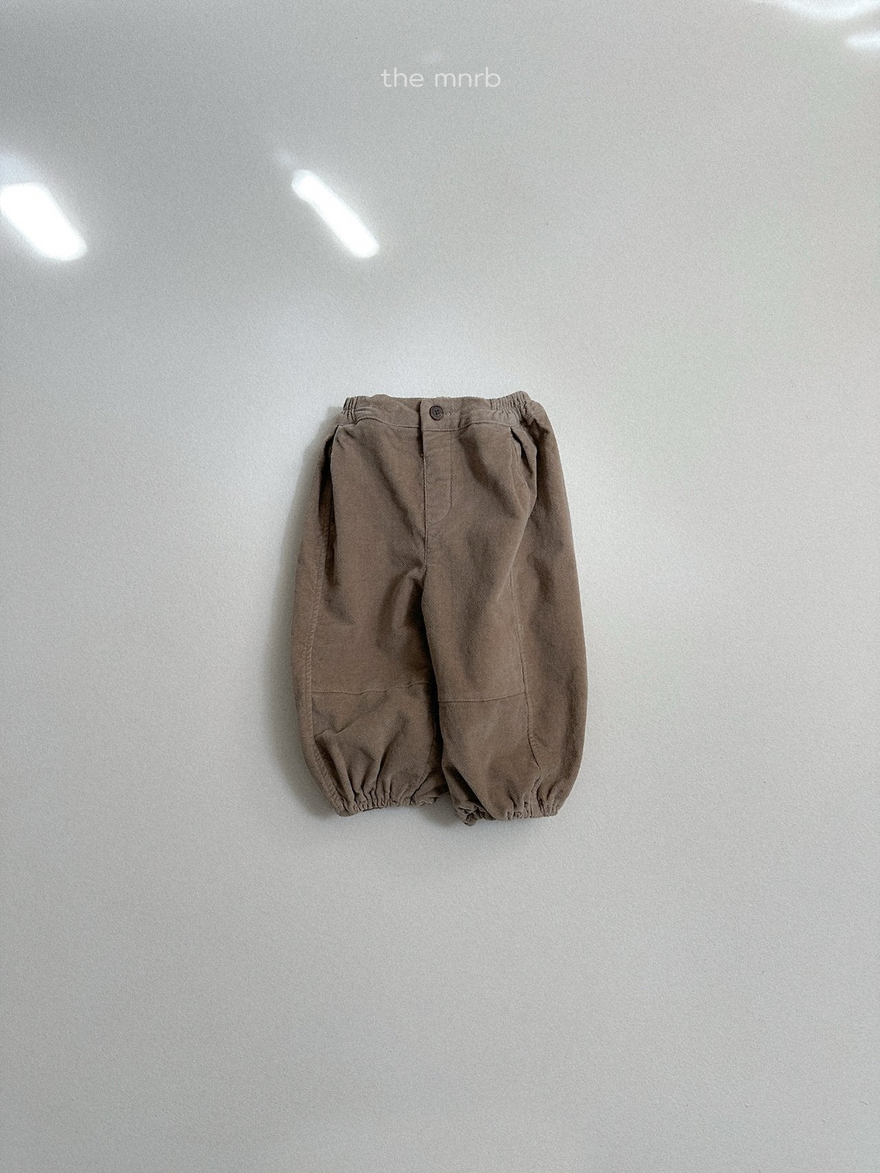 [minirobe] Winter peach jogger pants