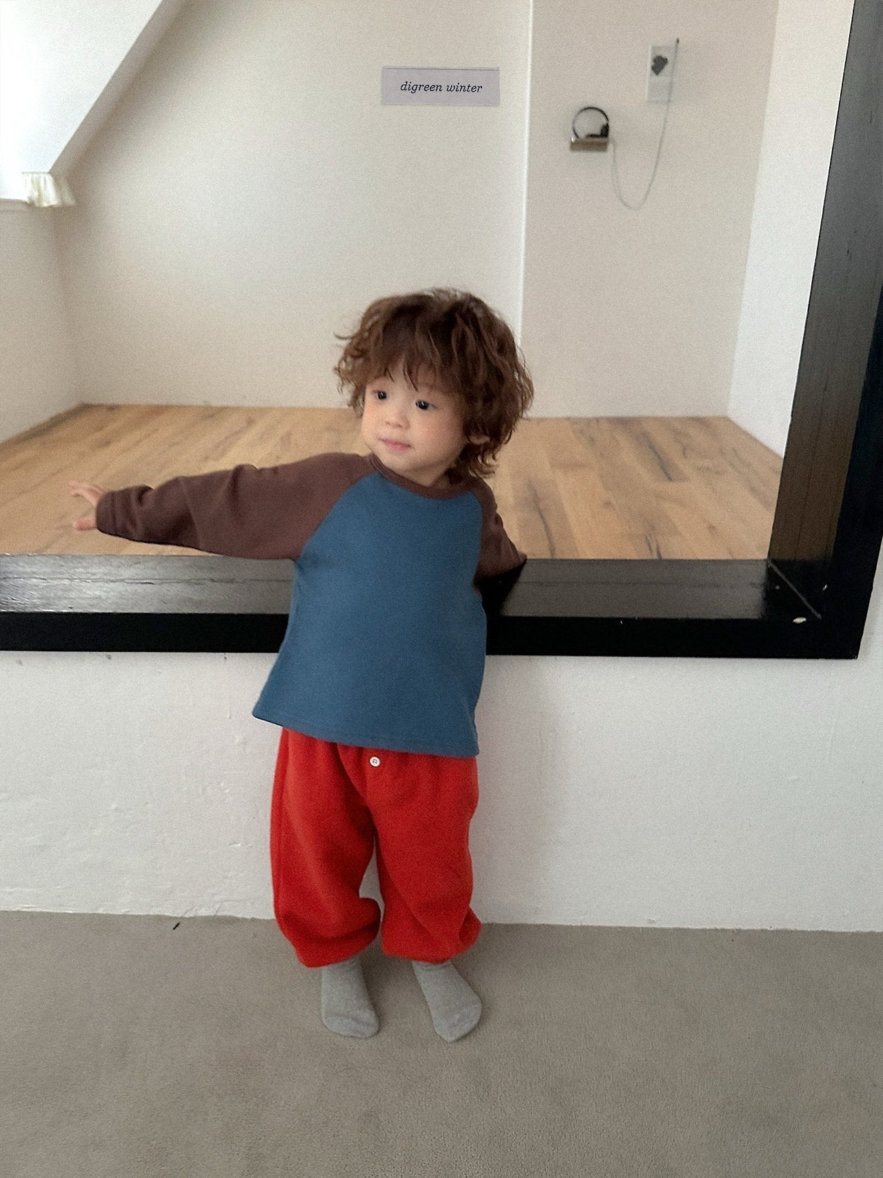 [digreen] Color Raglan Tee