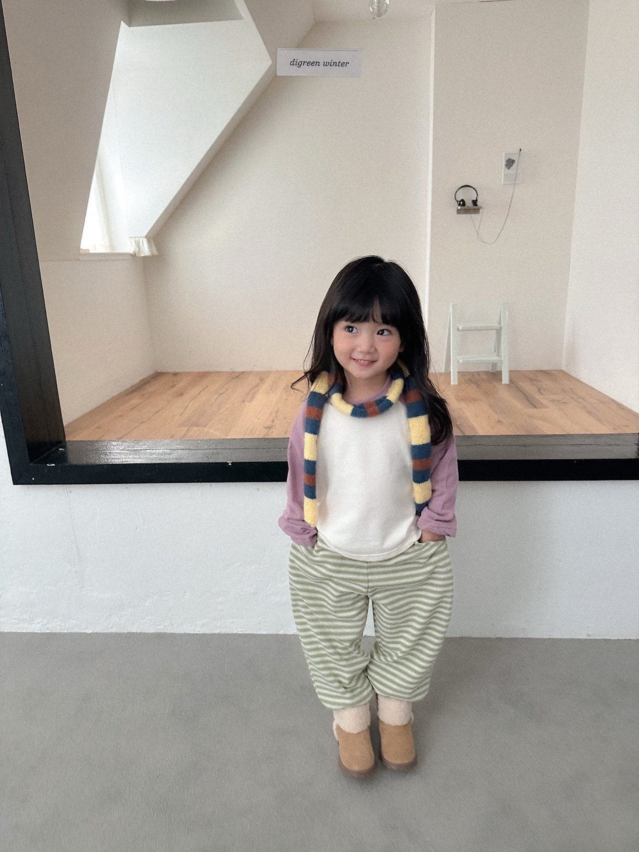 [digreen] Color Raglan Tee