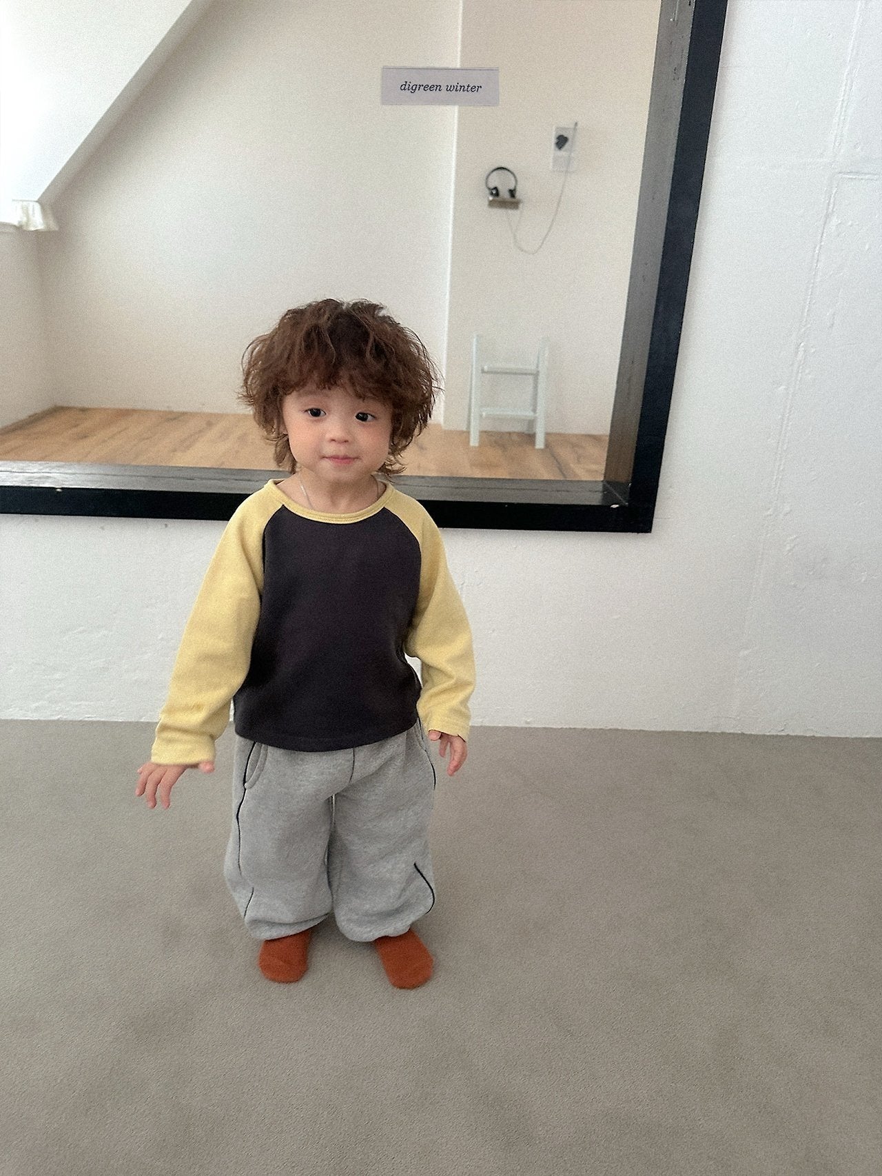[digreen] Color Raglan Tee