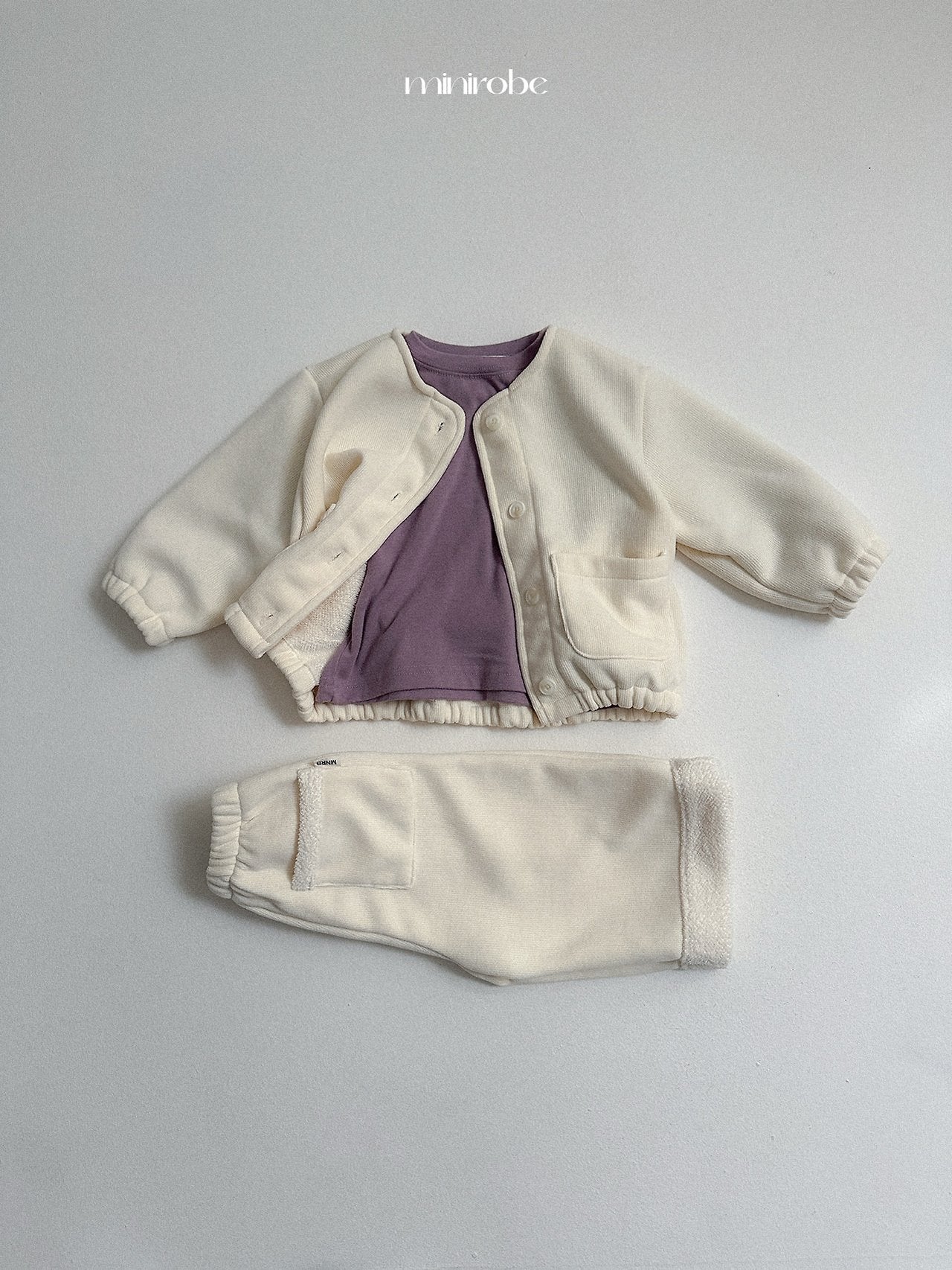 [minirobe] Poy warm cardigan