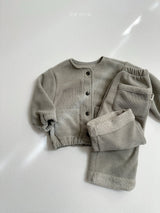 [minirobe] Roll-up straight pants