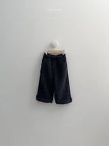 [minirobe] Roll-up straight pants