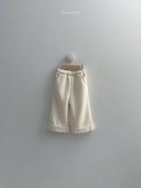 [minirobe] Roll-up straight pants