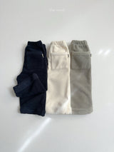 [minirobe] Roll-up straight pants