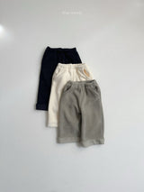 [minirobe] Roll-up straight pants