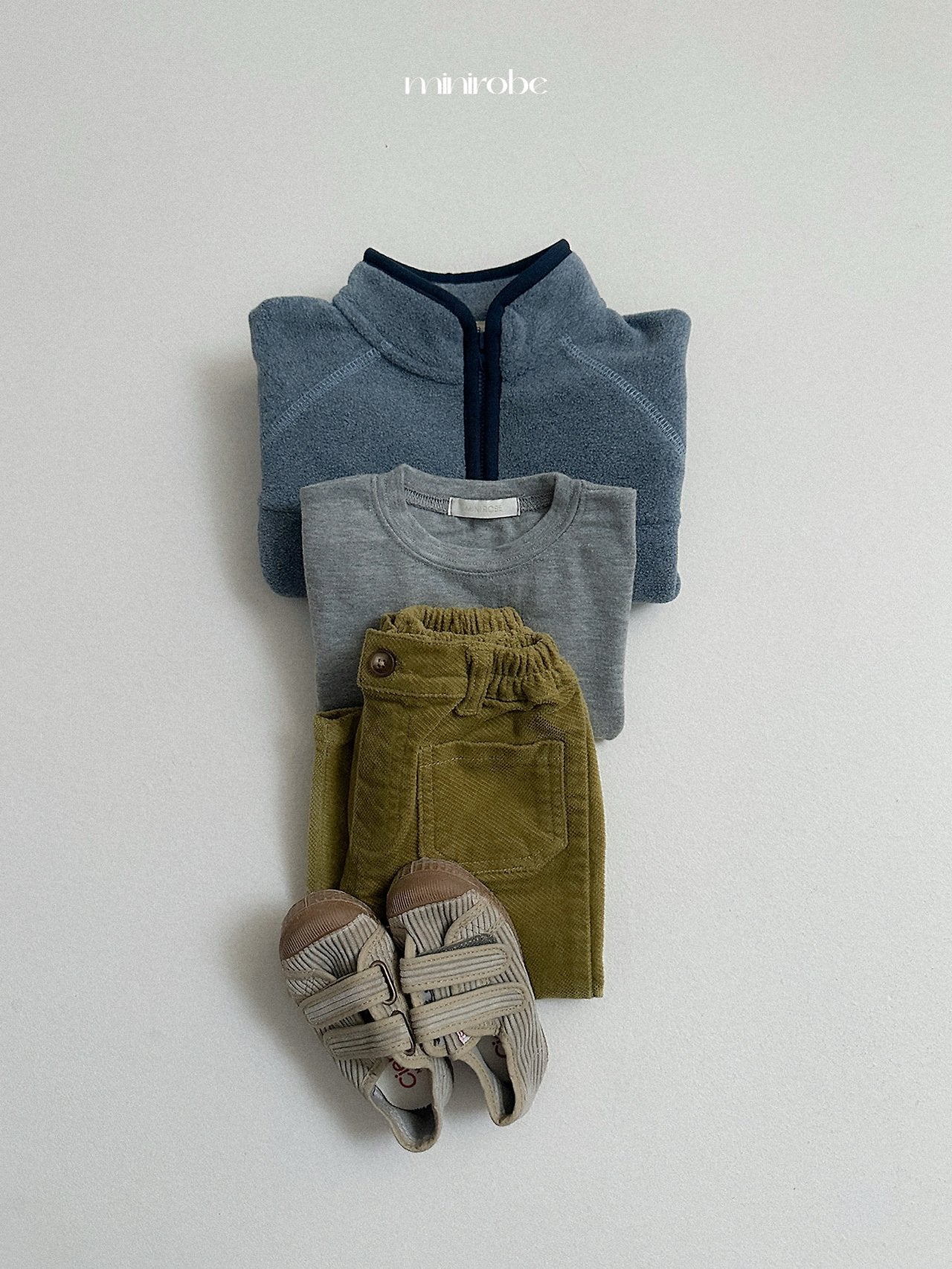 [minirobe] Loose basic tee