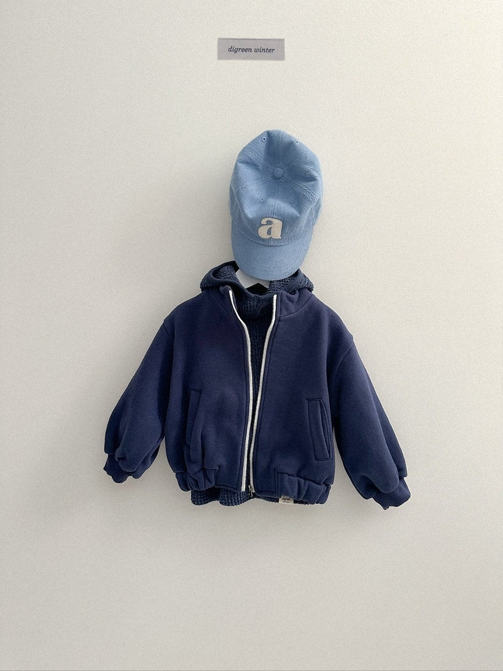 [digreen] Waffle Hoodie