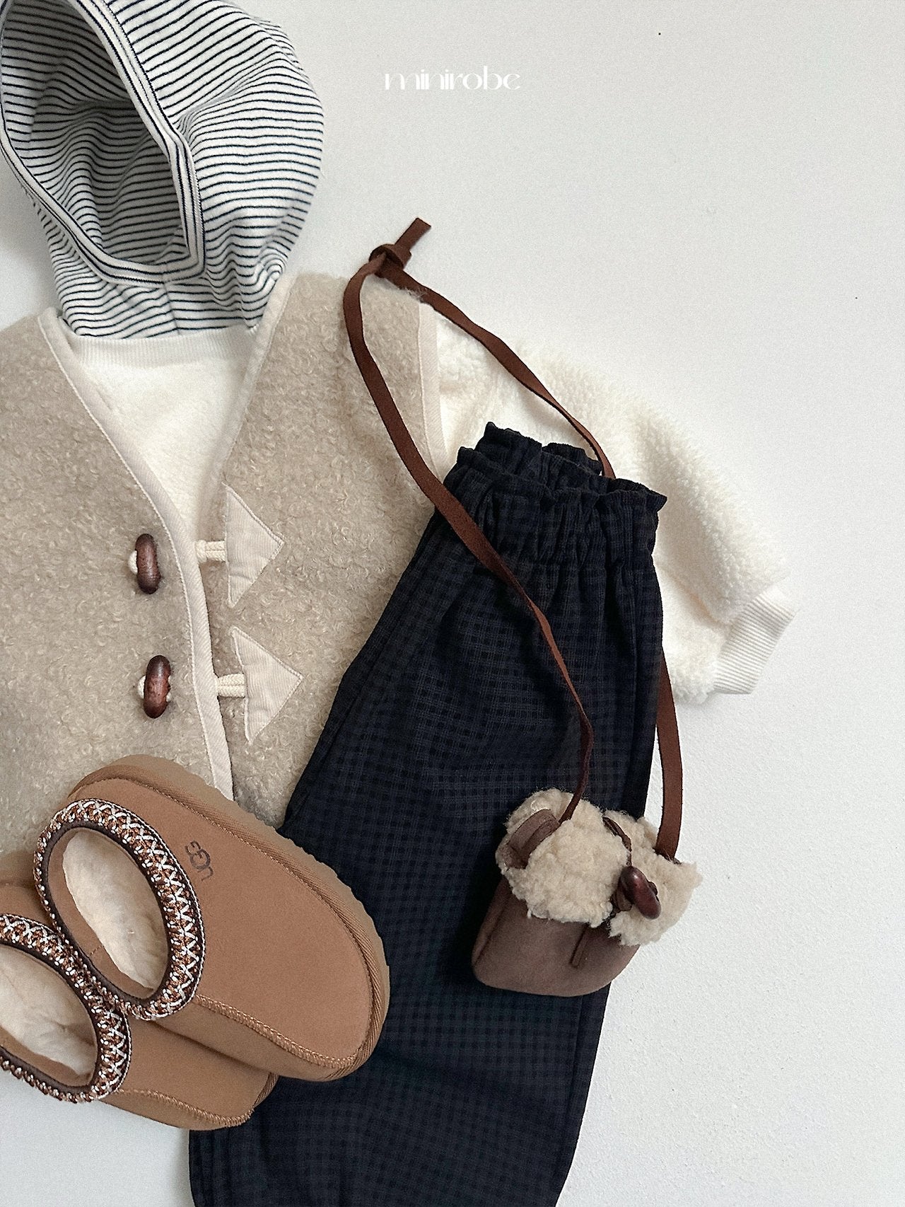 [minirobe] Dumble toggle vest