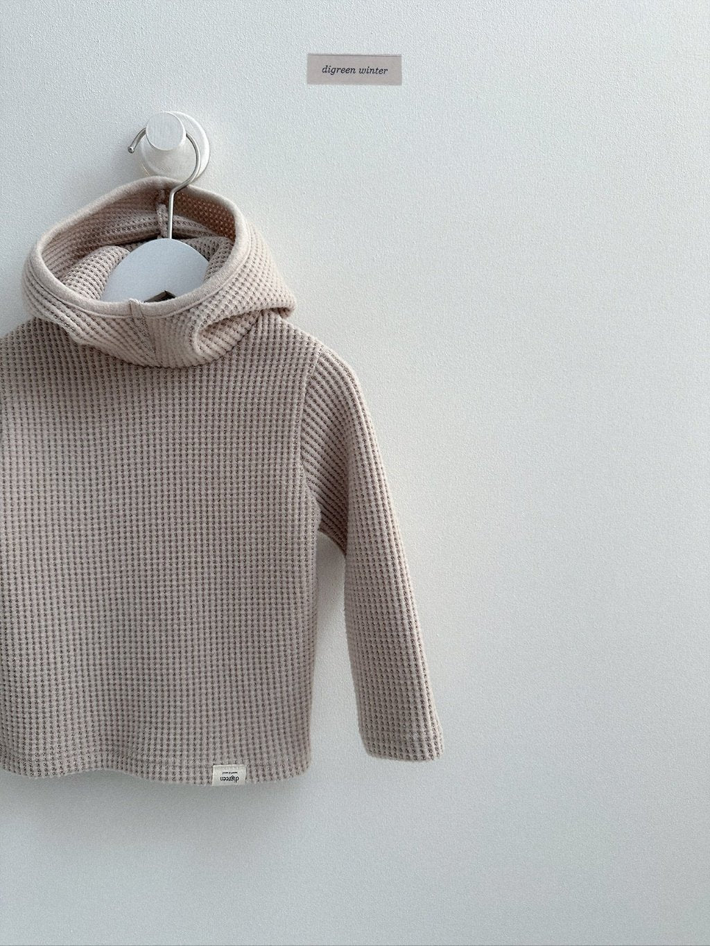 [digreen] Waffle Hoodie