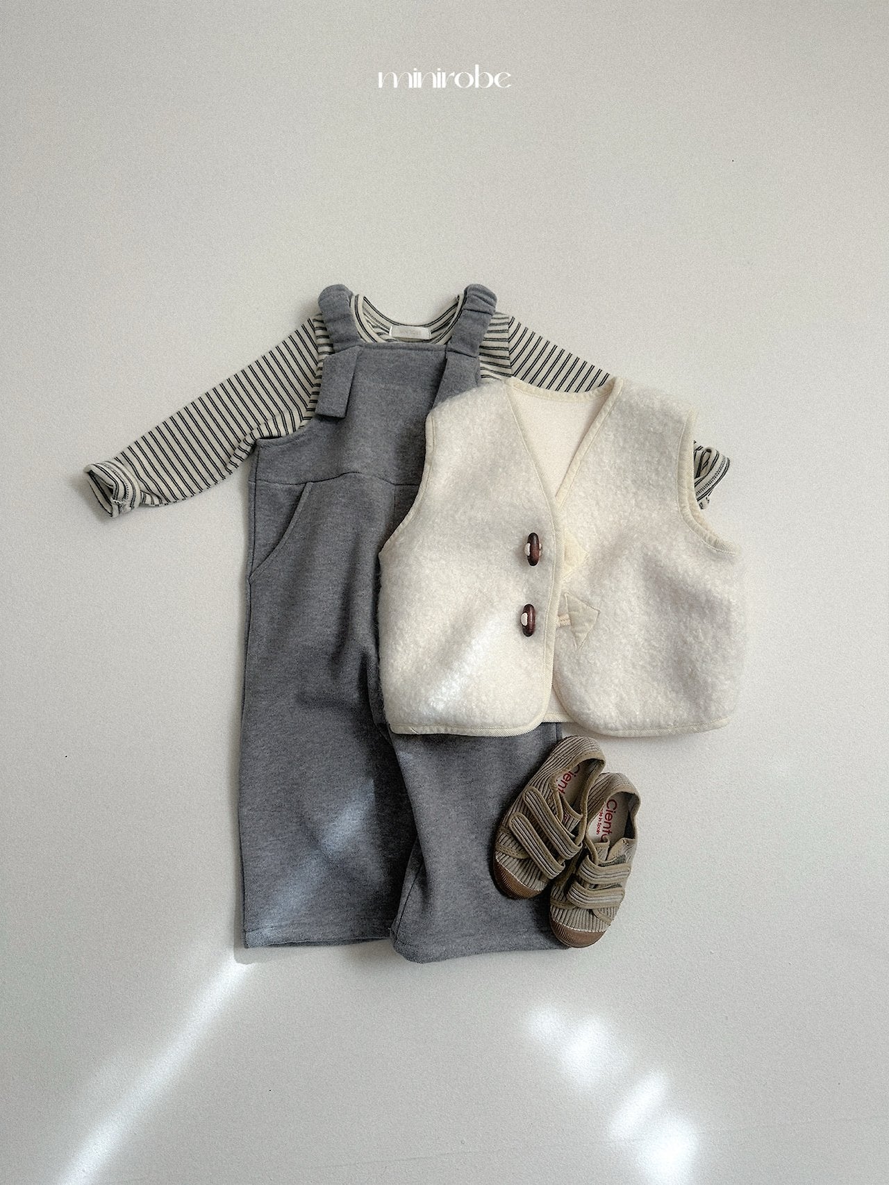[minirobe] Dumble toggle vest