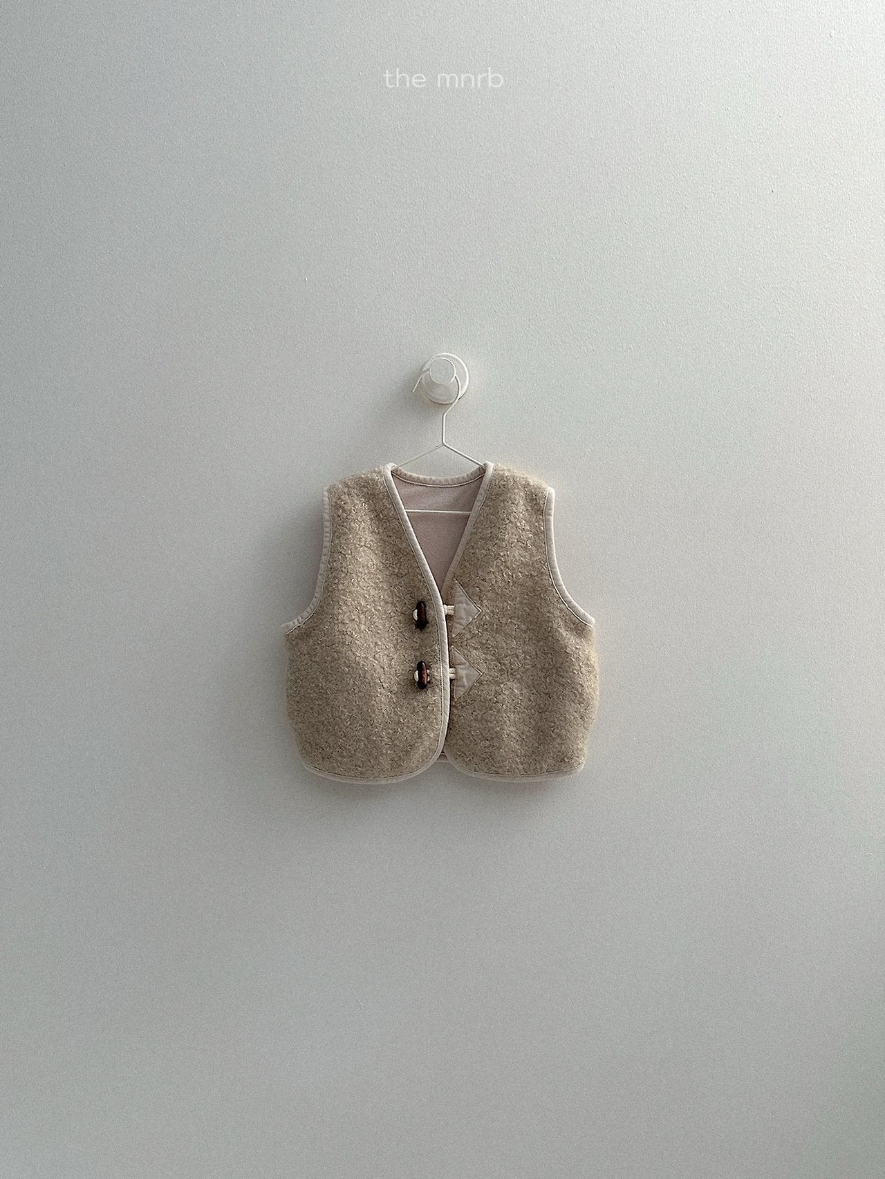 [minirobe] Dumble toggle vest