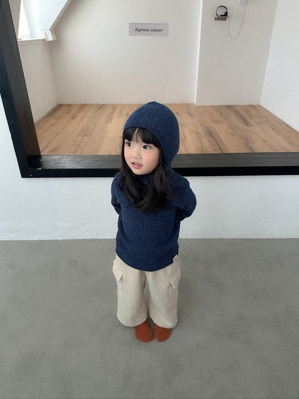 [digreen] Waffle Hoodie