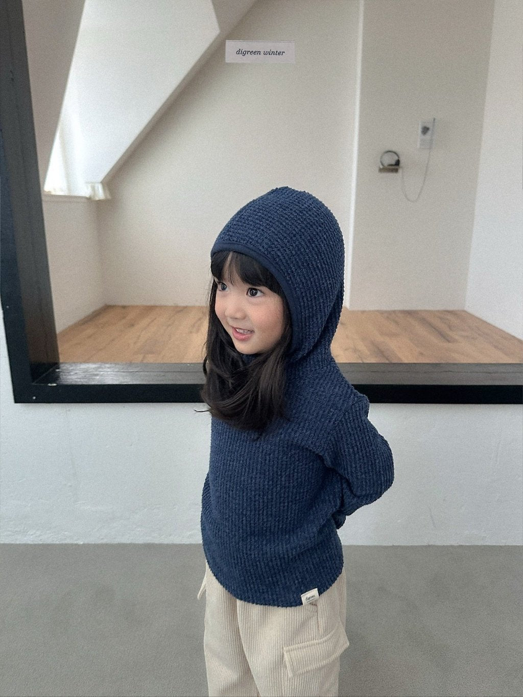 [digreen] Waffle Hoodie