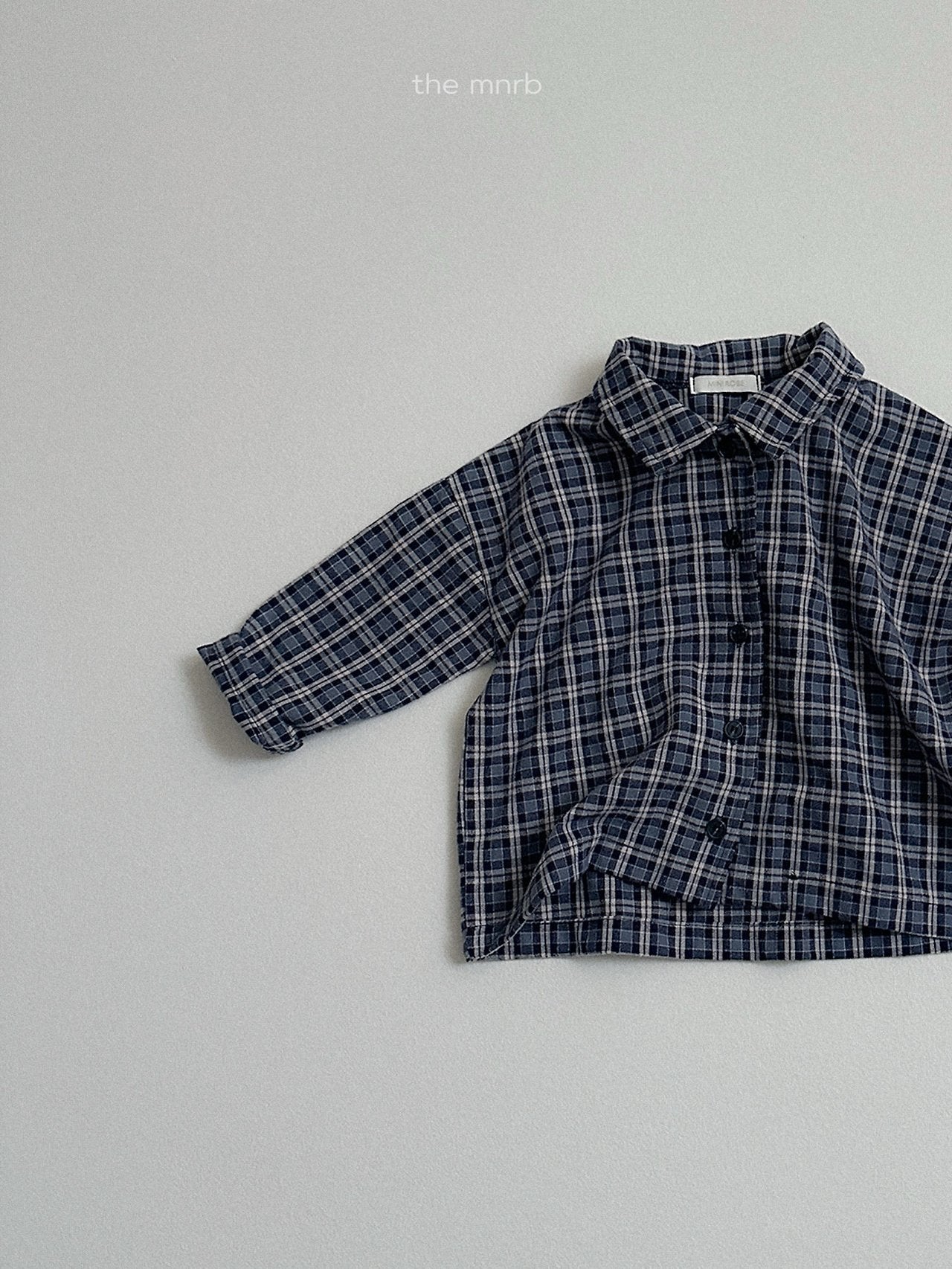 [minirobe] Lia check shirt
