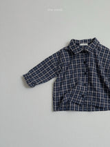 [minirobe] Lia check shirt