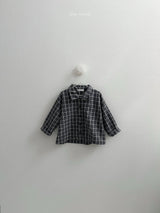 [minirobe] Lia check shirt