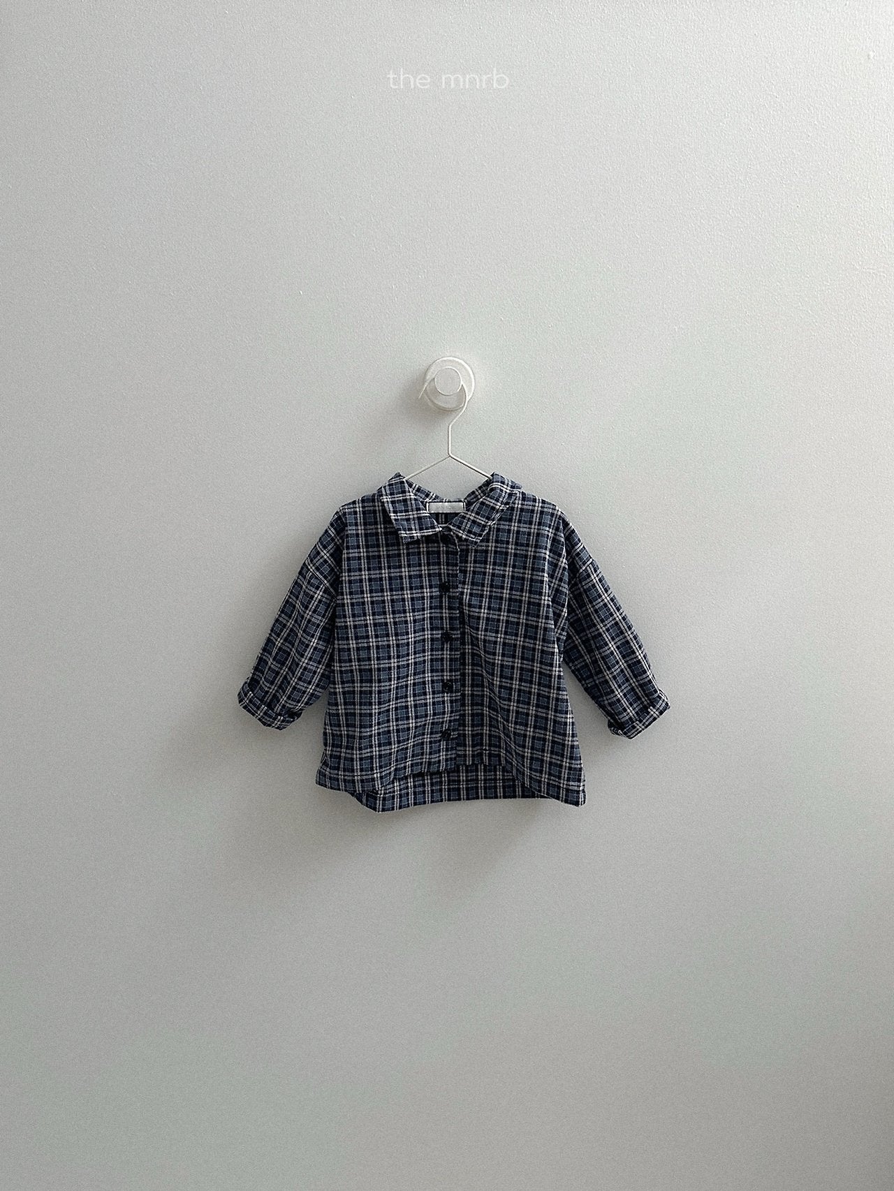 [minirobe] Lia check shirt