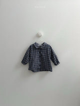 [minirobe] Lia check shirt