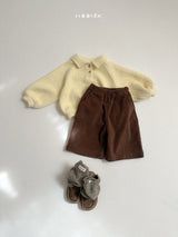 [minirobe] Culotte corduroy pants