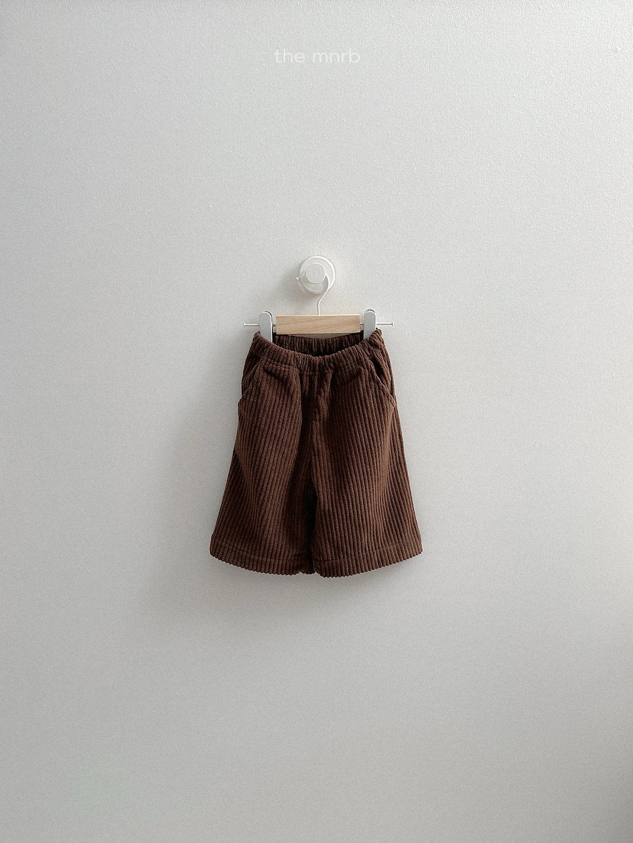 [minirobe] Culotte corduroy pants