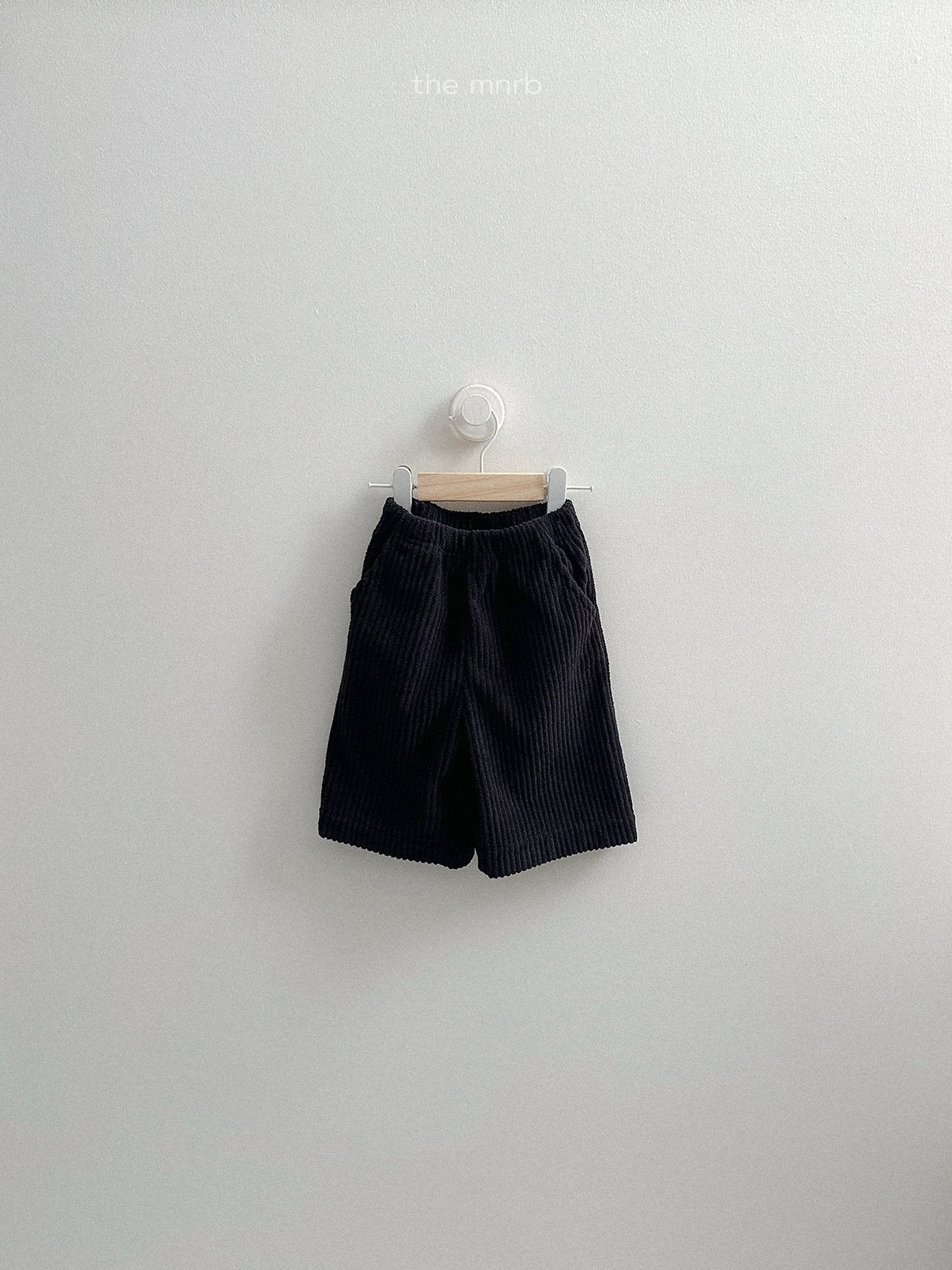 [minirobe] Culotte corduroy pants