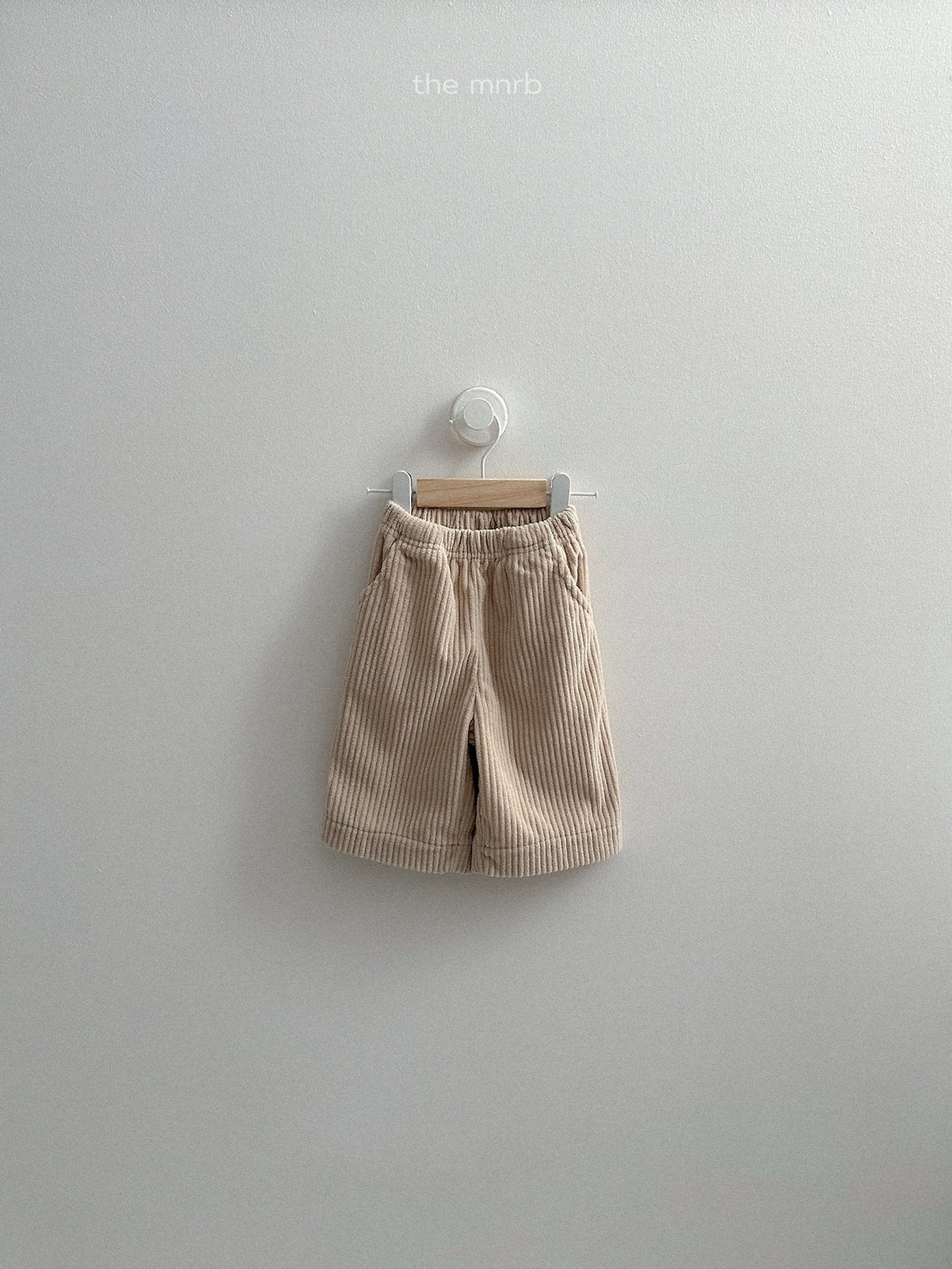 [minirobe] Culotte corduroy pants
