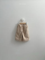 [minirobe] Culotte corduroy pants