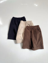 [minirobe] Culotte corduroy pants