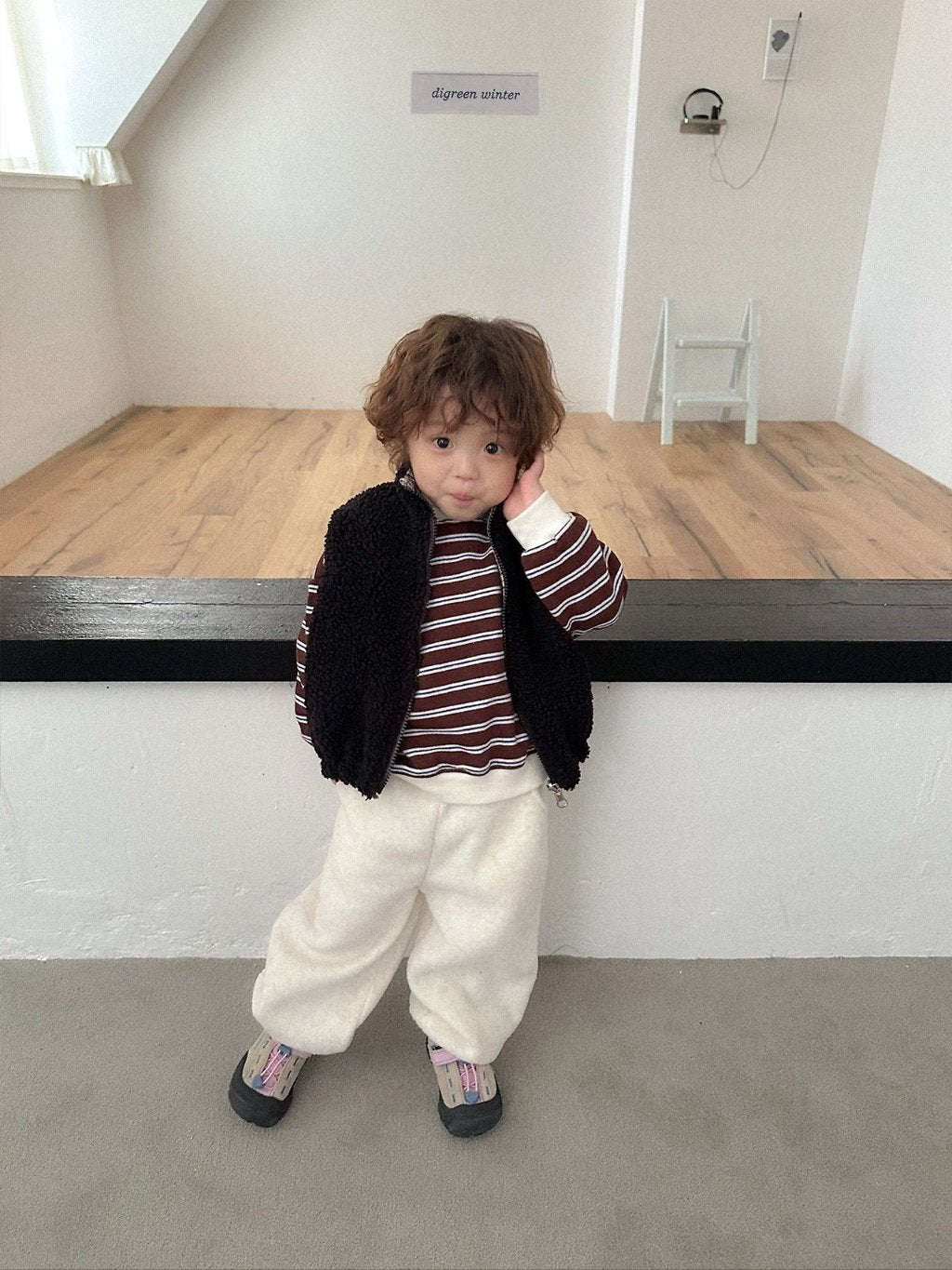 [digreen] Reversible Check Vest