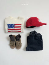 [minirobe] American knit sweater